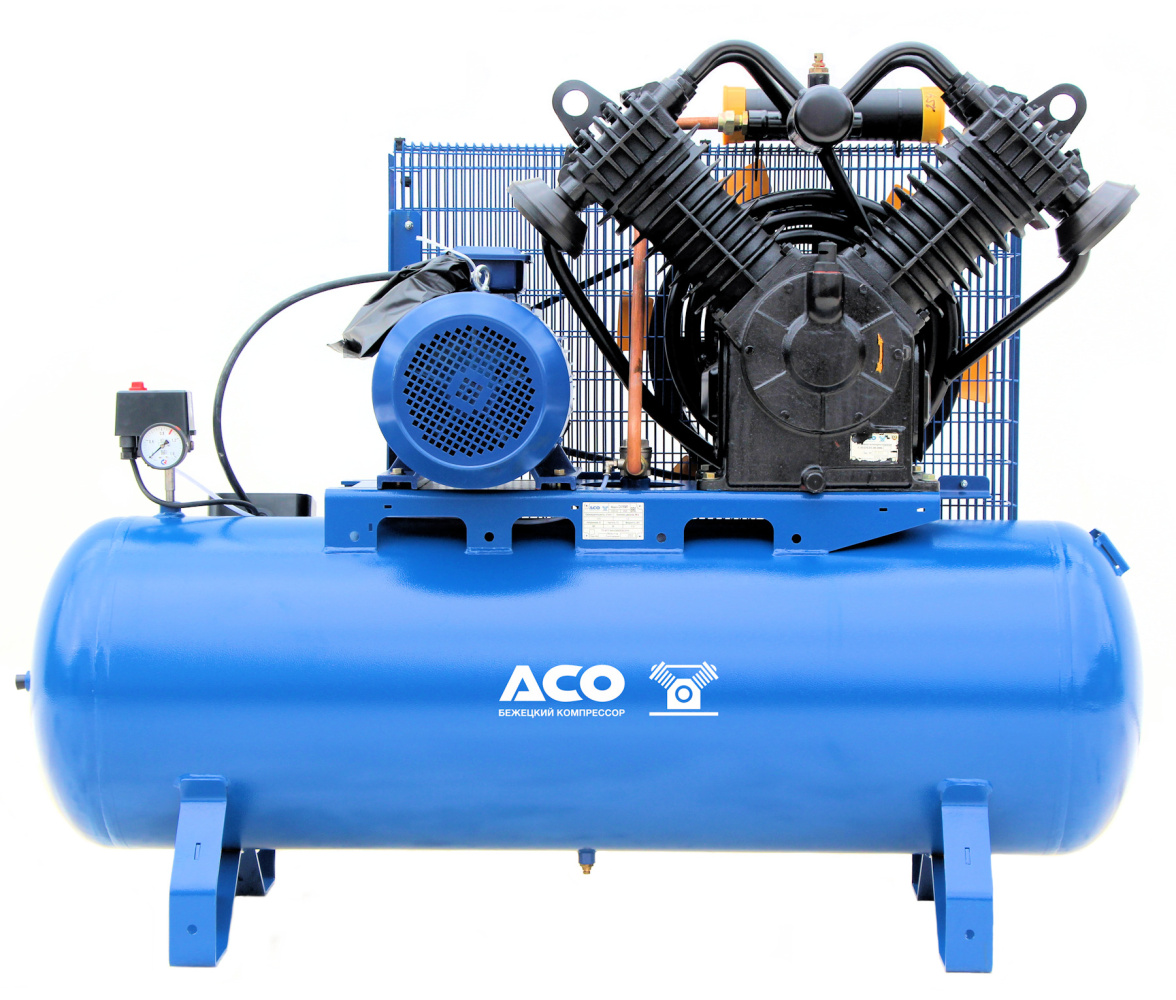 Поршневой компрессор С416М1 (230 литров ресивер)